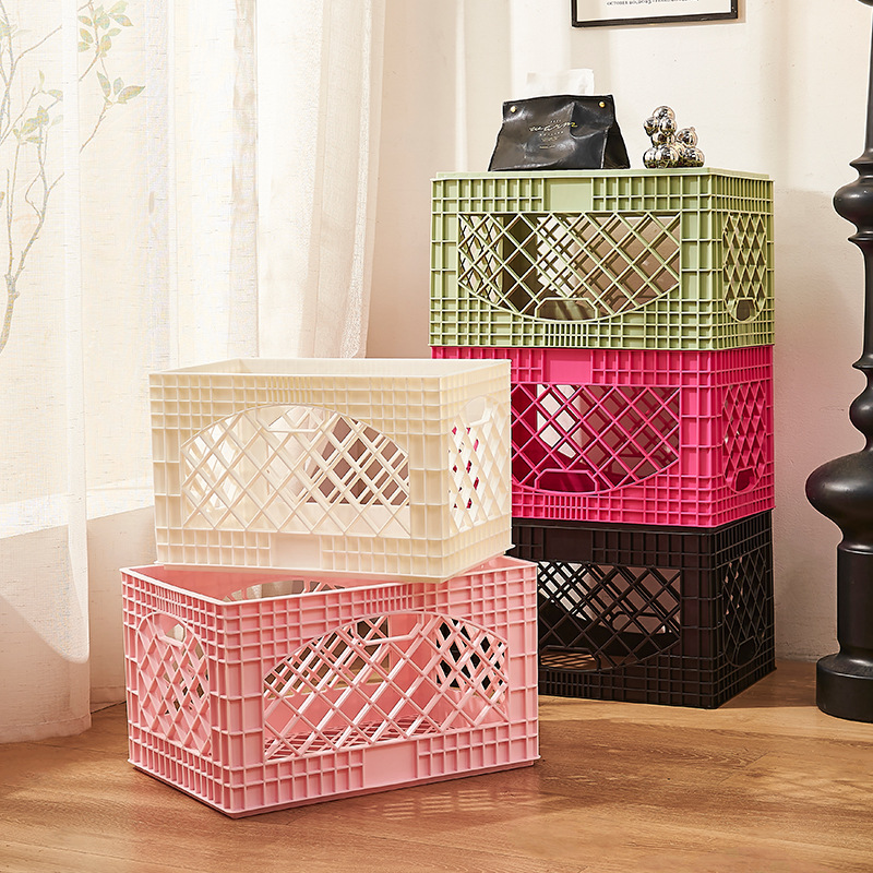 Industrial wind American milk frame high strength turnover box thickened fruit clothing transport frame manufacturers wholesale