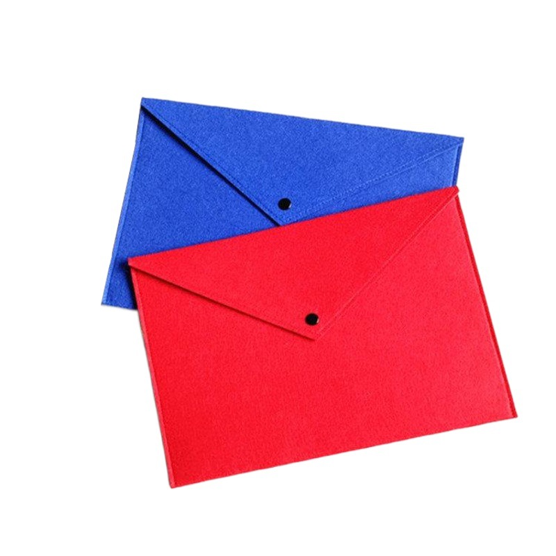 In stock supply felt file bag A4 new computer bag advertising gift gift gift felt file bag wholesale