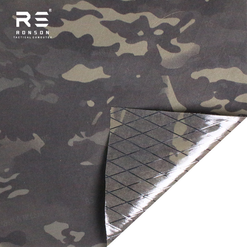 Picture of Mcbk Dark Night Cp Camouflage 500D Nylon X-Pac Composite Diamond Fabric Waterproof Outdoor Lightweight Fabric