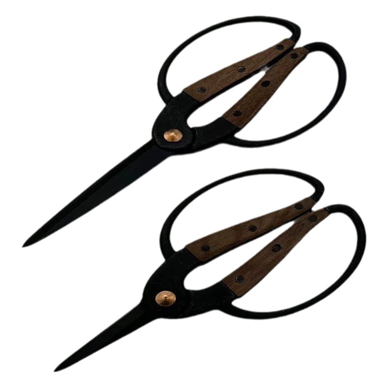 Flange Shears Garden Household Garden Scissors Stainless Steel Pruning Potted Tree Branch Shears Flowers Garden Flower Cutting Tool Shears