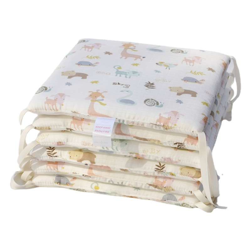Baby baby bed circumference newborn bedding gauze farm animal 30*30*6 whole piece washing
