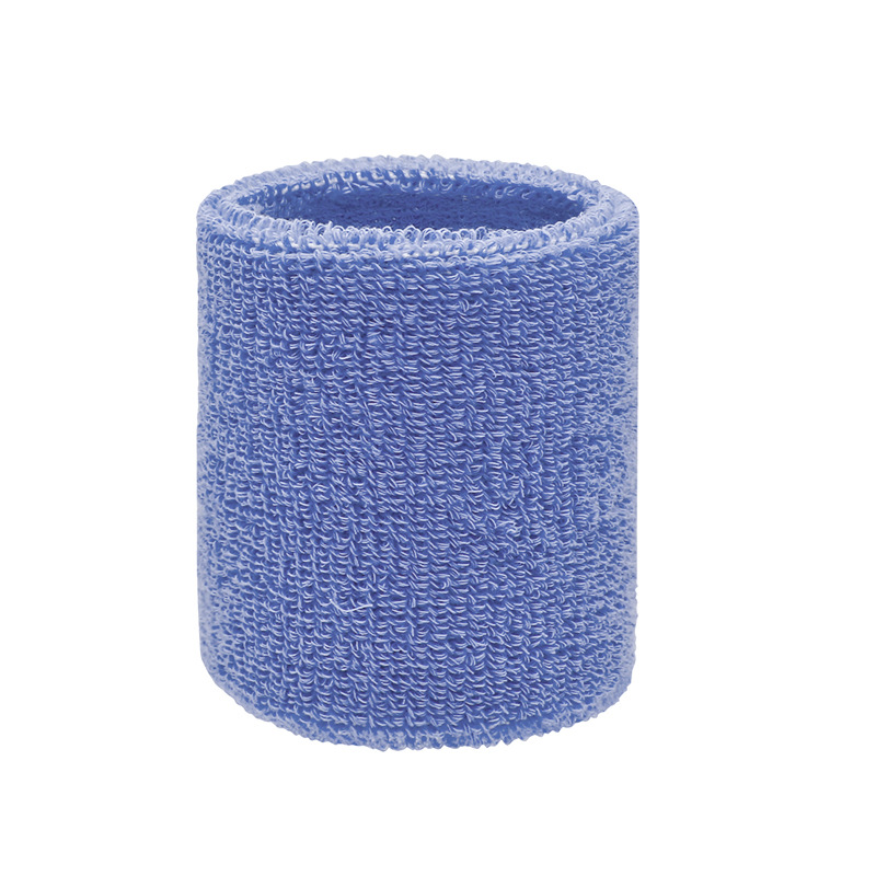 Picture of Manufacturers wholesale spot fitness knitting sweat absorbent sports wrist sweating blue ball towel