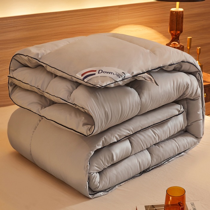 Picture of New fiber quilt thickened warm gift quilt spring and autumn quilt feather silk quilt winter quilt thick quilt core group purchase cross-border wholesale