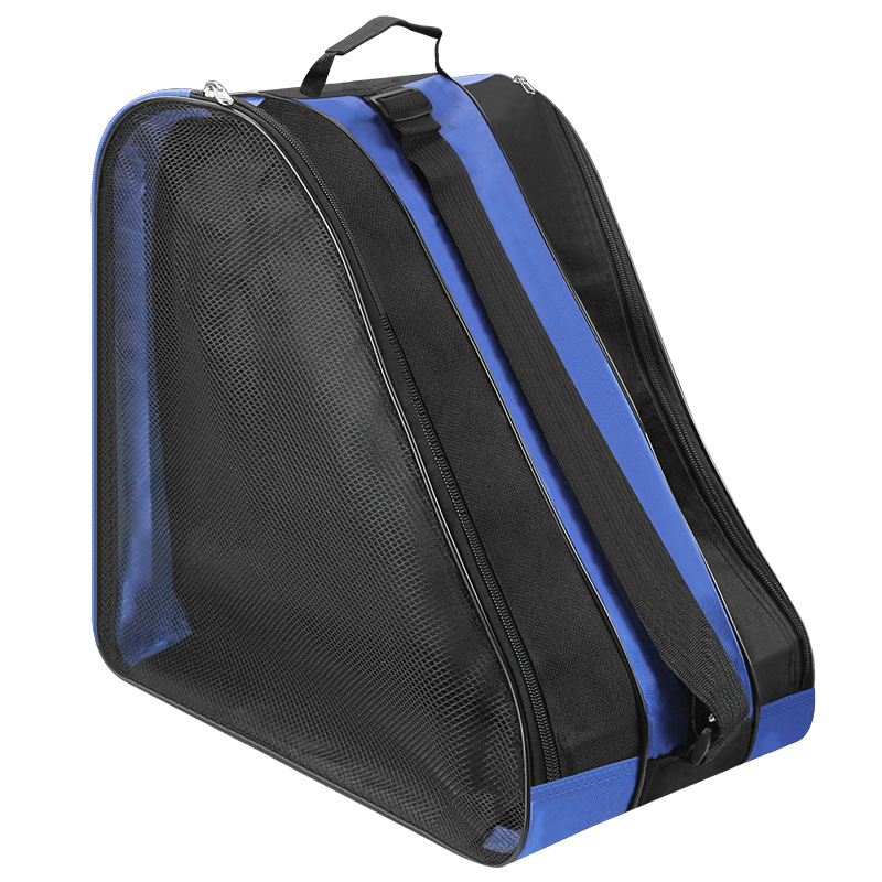 Picture of Thickened three-layer skate bag can hold a full set of in-line wheel bag single-shoulder roller skate bag triangle roller skate shoe bag wear-resistant