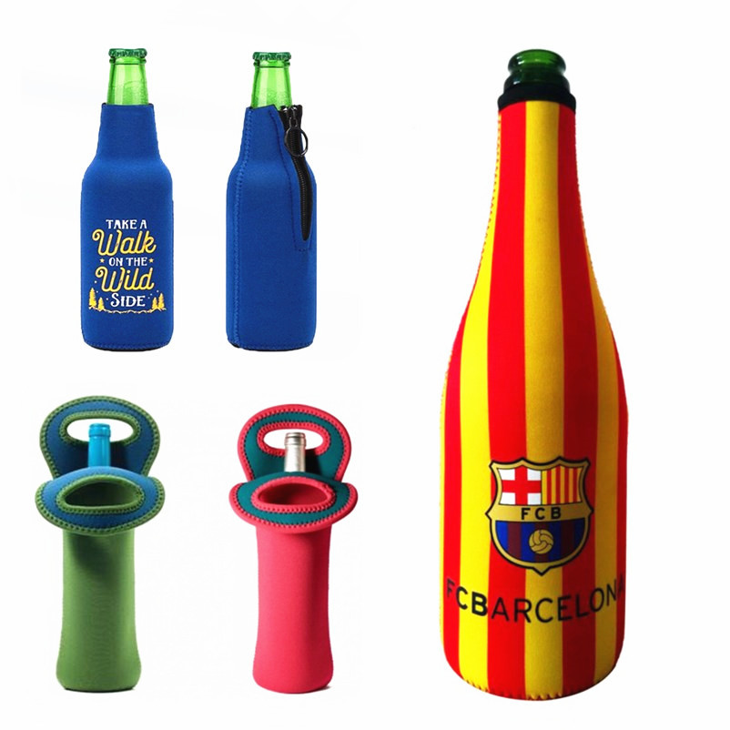 Manufacturer Produces Diving Material Beer and Champagne Bottle Cover Single Pack Portable Red Wine Insulation Cover