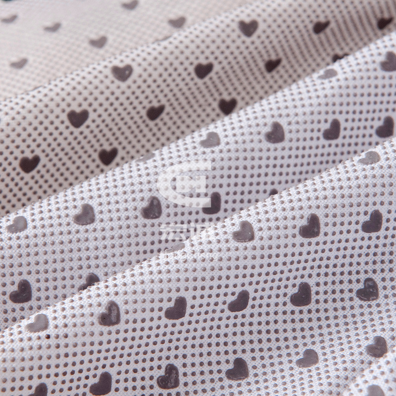 Silicone point non-slip drip plastic anti-slip cloth home textile color pattern PVC silicone anti-slip cloth manufacturers wholesale
