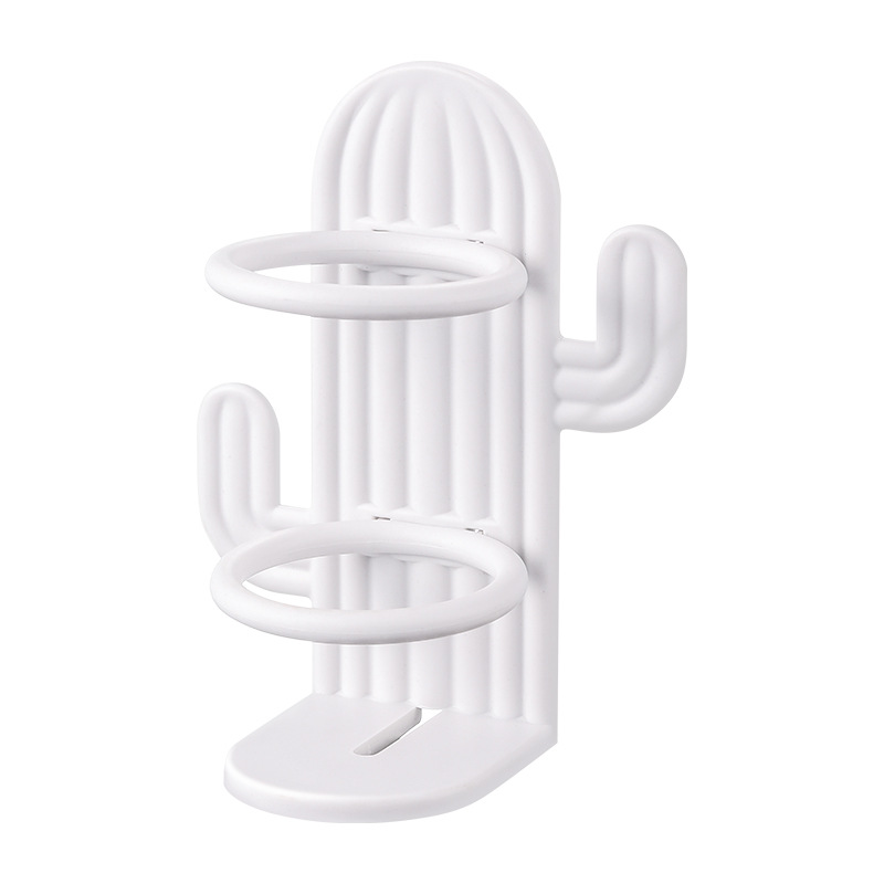 Picture of Cactus Electric Toothbrush Holder Wall Hanging Non-perforated Toilet Children's Toothbrush Holder Storage Rack Toothbrush Storage Rack