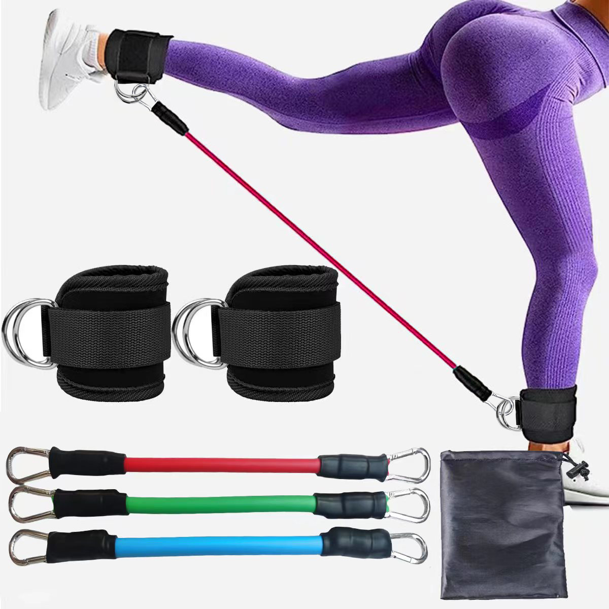 Fitness Ankle 2 Buckle Leg Training Hip Training Foot Ring Leggings Strap Gantry Ankle Buckle Training