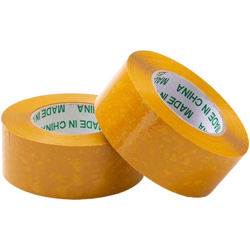 Large Roll of Machine Tape for Packaging, Transparent Tape, Beige Sealing Tape, 1000Y High-Viscosity Sealing Tape for Box Sealing, Wholesale