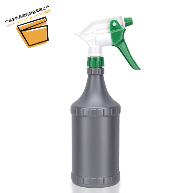 1000ml plastic spray bottle cylindrical bottle disinfectant tile cleaner car cleaner spray bottle HDPE