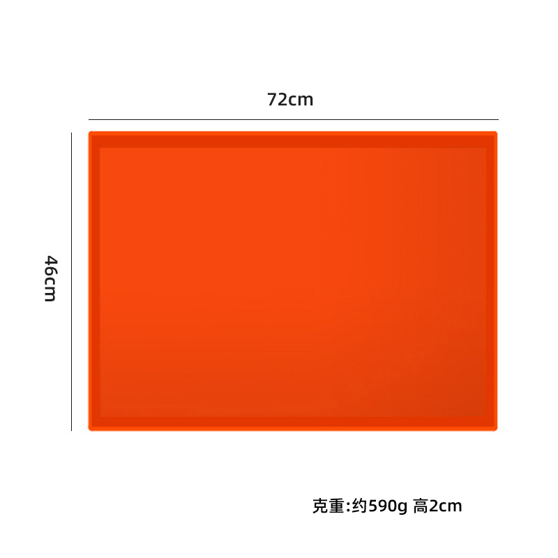 Picture of Cross-border dedicated to barbecue oven silicone oven mat baking tray protection mat outdoor camping high temperature resistant silicone barbecue mat