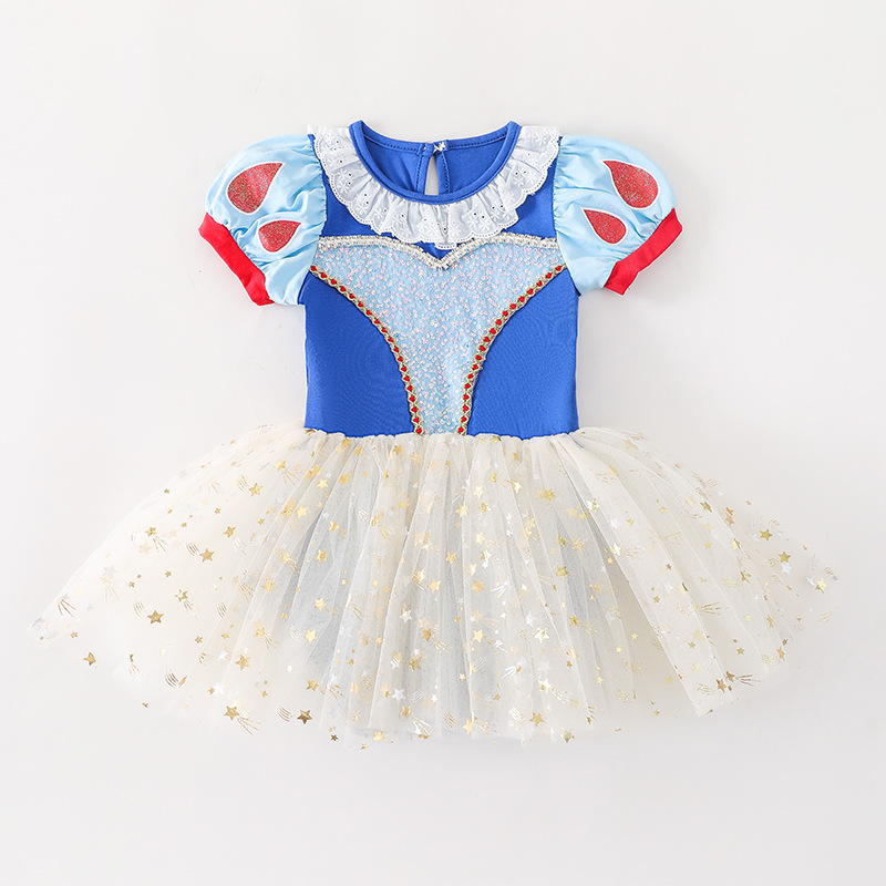 Picture of Foreign Trade Children's Clothing 2025 Spring New Girls One-Piece Ballet Dance Skirt Kindergarten Baby Fashion Performance Clothing