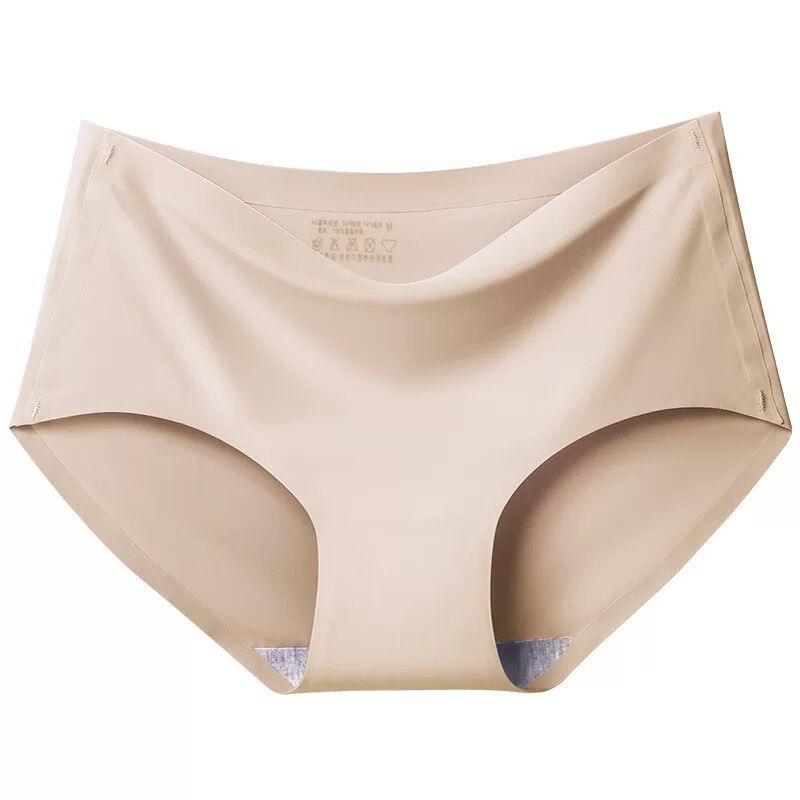 Picture of Light board 810 Ice Silk seamless underwear one-piece cotton bottom breathable mid-waist sexy women's briefs manufacturer
