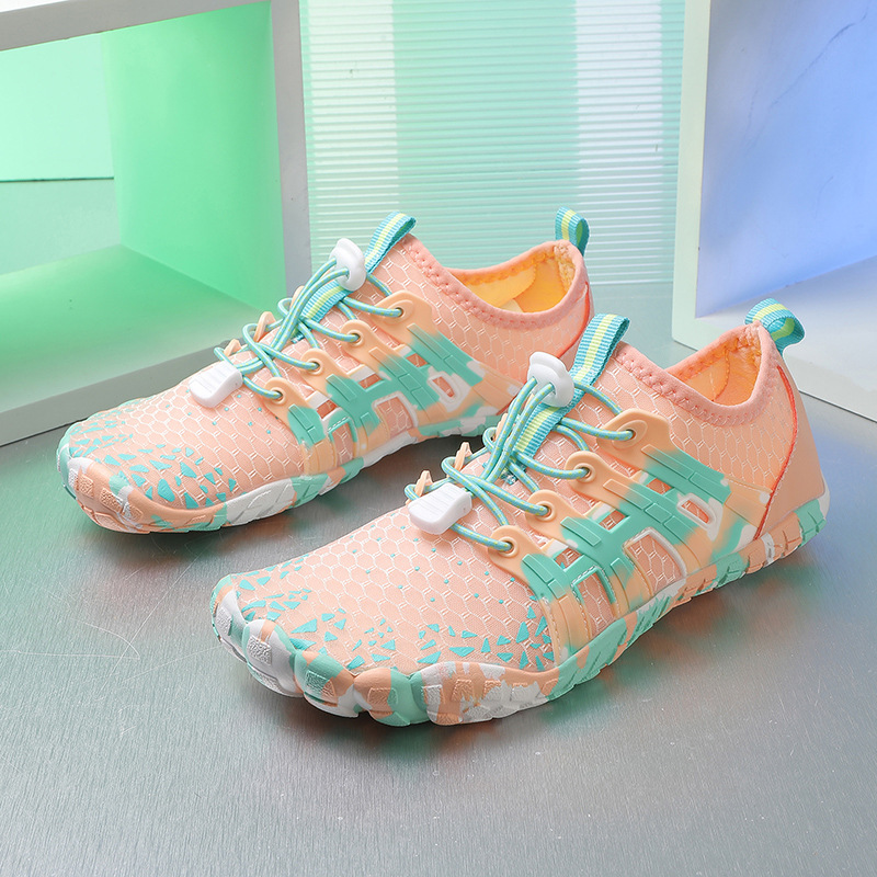 Six Color Swimming Shoes Men and Women Outdoor Parent-Child Tracing Shoes Beach Shoes Barefoot Quick-drying Diving Wading Shoes Breathable Couple