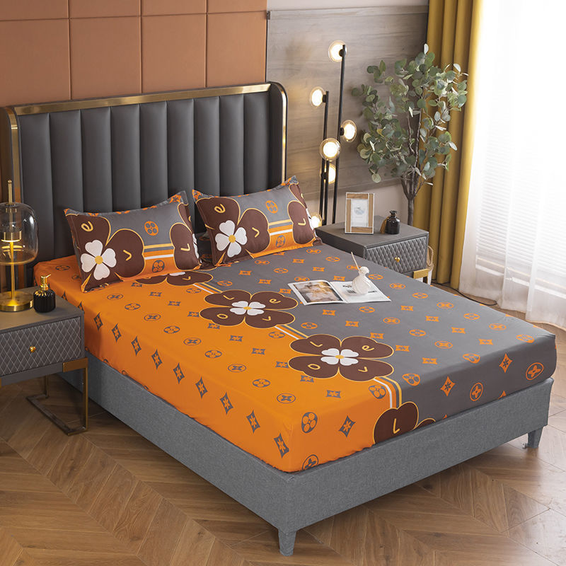 Picture of Printed Fitted Bed Sheets, Simmons Protective Dust Cover, All-Inclusive Elastic Bed Cover, No Pilling, No Shrinkage