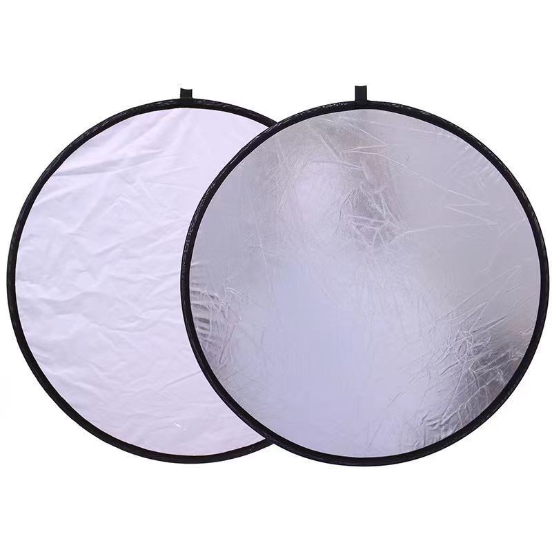 Picture of Reflector Photographing Light Plate Round Folding Portable Flexible Light Plate Photographing Live Portraits Mini Covering Light Plate