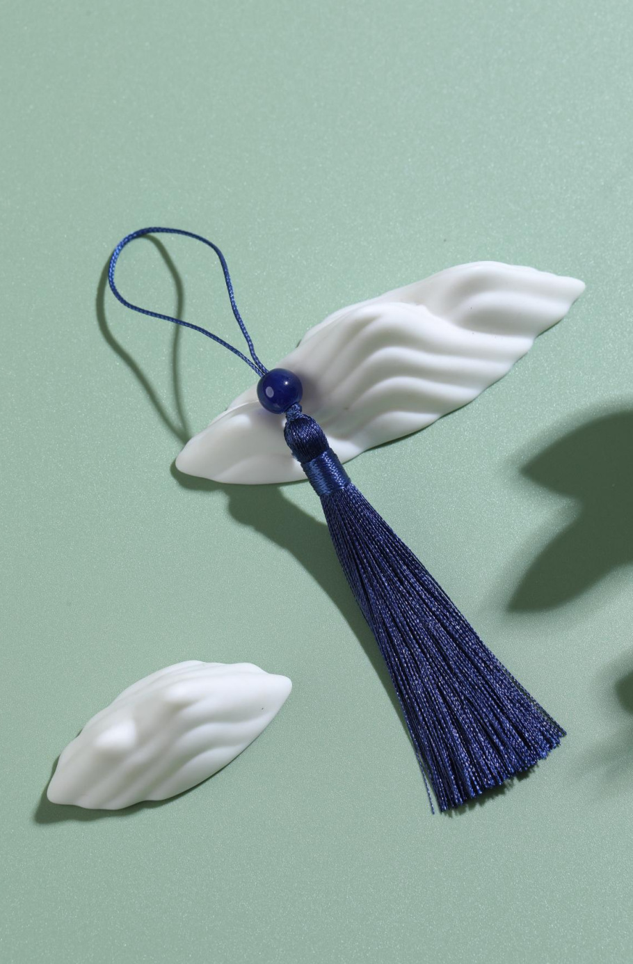Picture of Tassel small hanging spike 7cm beaded antique retro bookmark spike decorative pendant accessories pendant pendant wholesale