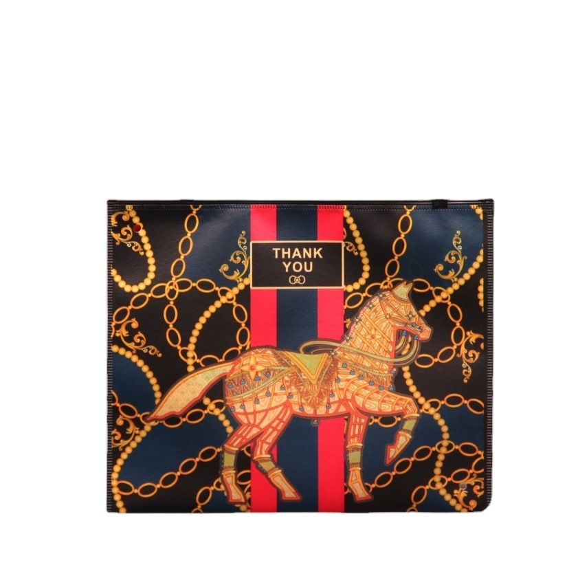Non-woven Packing Bag Leggings Packing Bag Thermal Underwear Travel Storage Bag Zipper Bag Sweater Scarf