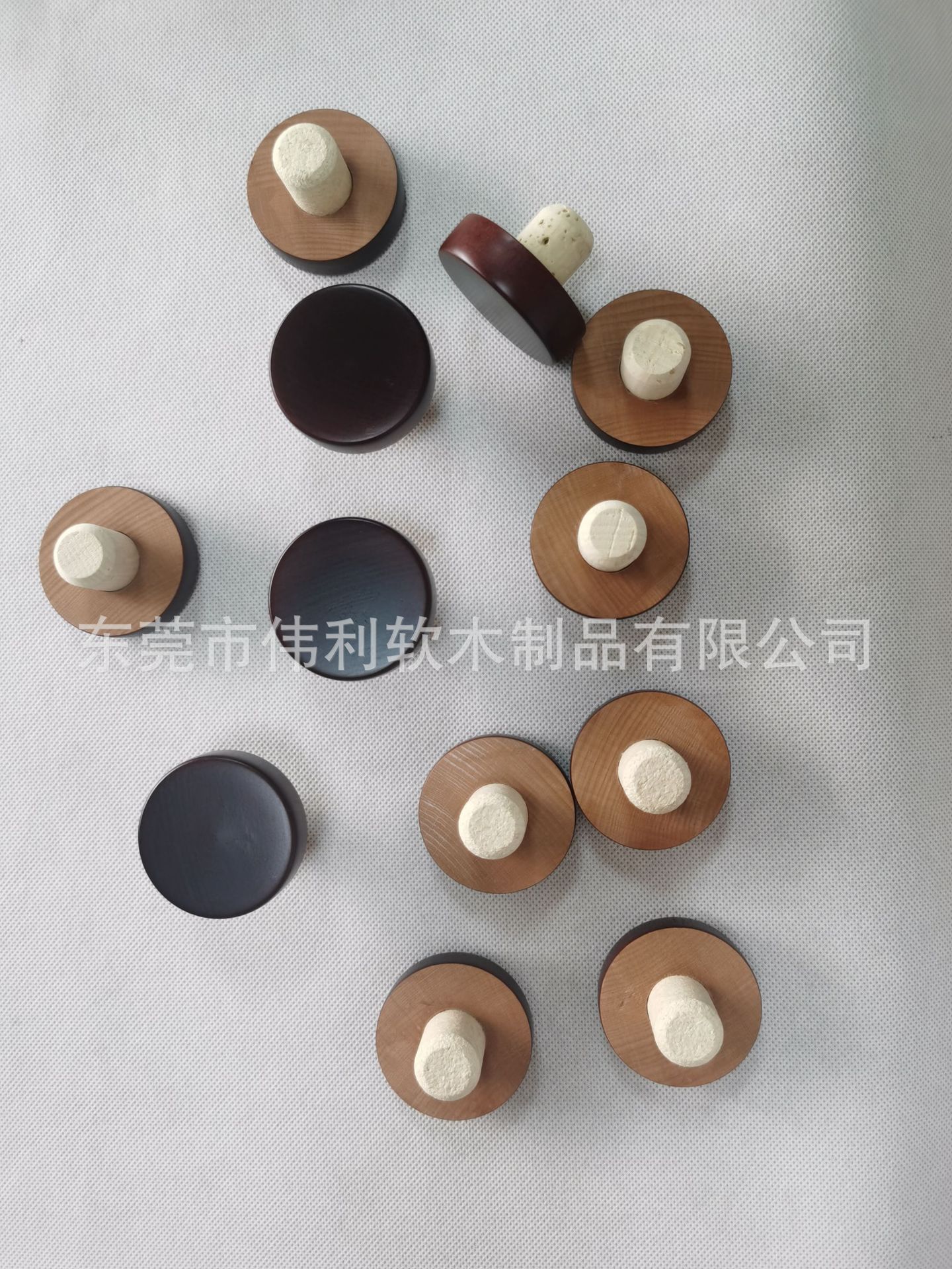 Supply painted wooden cover, Lotus cover Beech cover wine stopper wine cork wine cork foreign wine stopper xowine