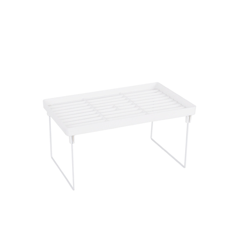 Picture of ins-style Desktop Iron Elevated Rack Foldable Dormitory College Dormitory Storage Non-printed Style Book Desktop Storage Rack