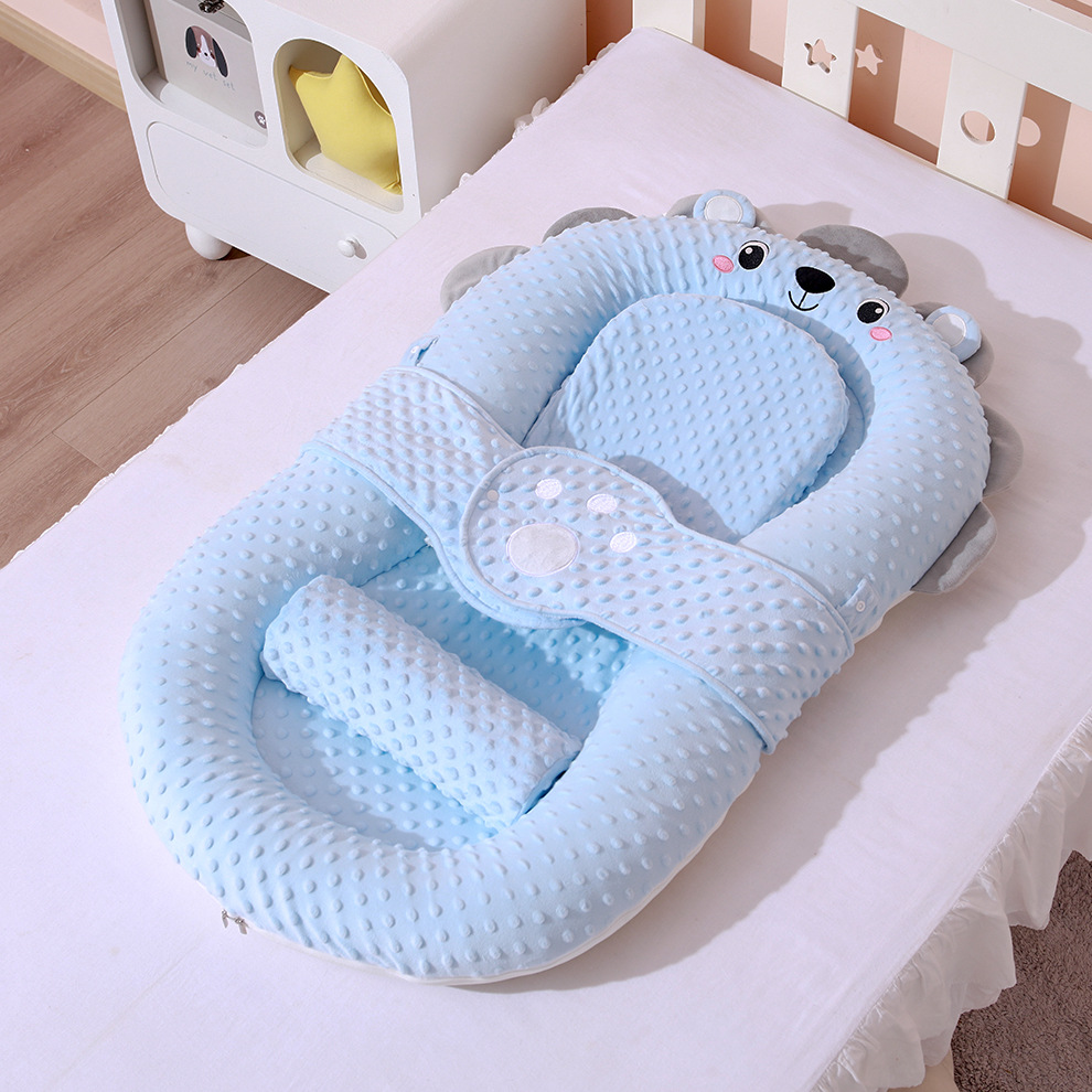 Picture of Bed-in-bed baby newborn baby anti-startling soothing bed slope sleeping mat bionic landing wake up to coax sleep artifact