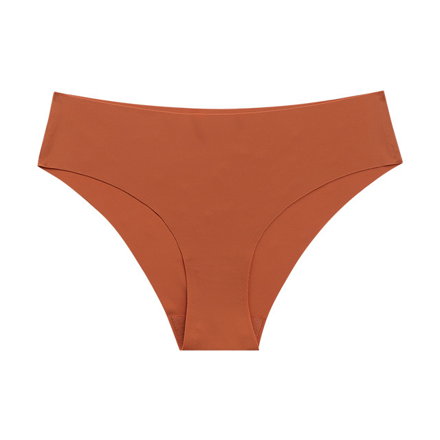 Picture of Cross-Border Seamless Ice Silk One-Piece Girls' Underwear European and American Large Size Pure Cotton Crotch Breathable Women's Briefs Wholesale