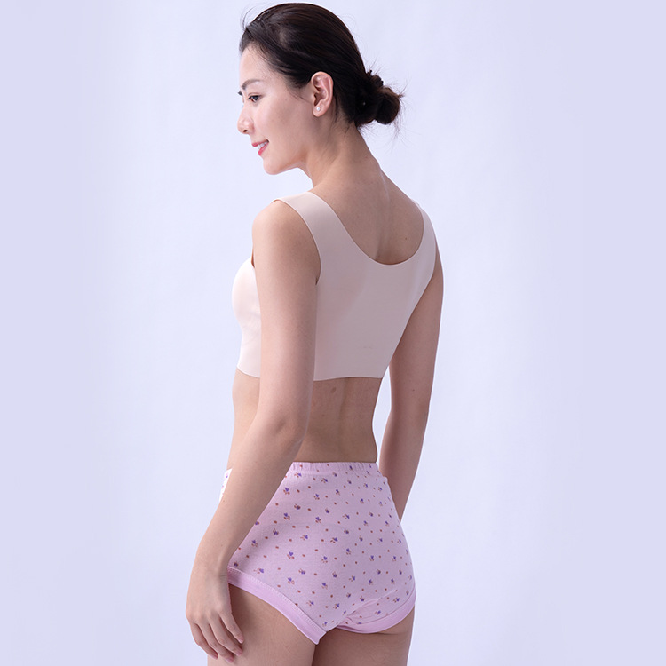 Picture of Underwear 200kg ladies underwear cotton briefs for middle-aged and elderly comfortable plus fertilizer to increase the factory straight a generation of hair
