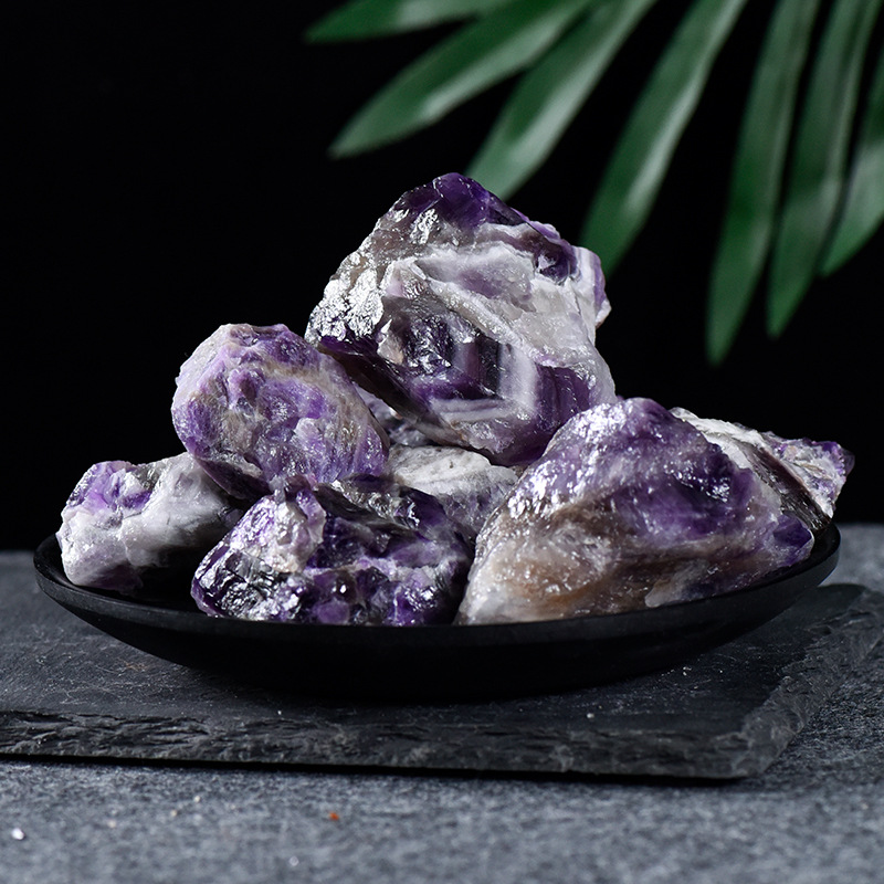 Picture of Spot wholesale Crystal raw stone aromatherapy stone scented stone natural powder Crystal Green fluorite amethyst Citrine Crystal Stone