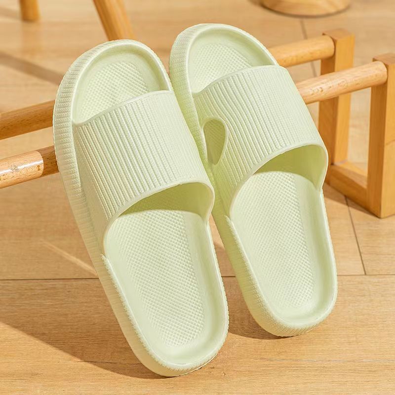 Picture of Cross-Border New Couple's Thick-Soled Simple Slippers for Women with Shit-Stepping Feeling, Women's Summer Indoor Home Bathroom Slippers