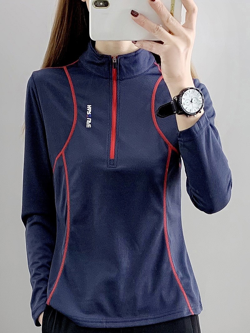 Quick-drying Clothes Women's Summer Thin Outdoor Hiking Running Breathable Base Shirt Sports Long-sleeved T-shirt Quick-drying Clothes