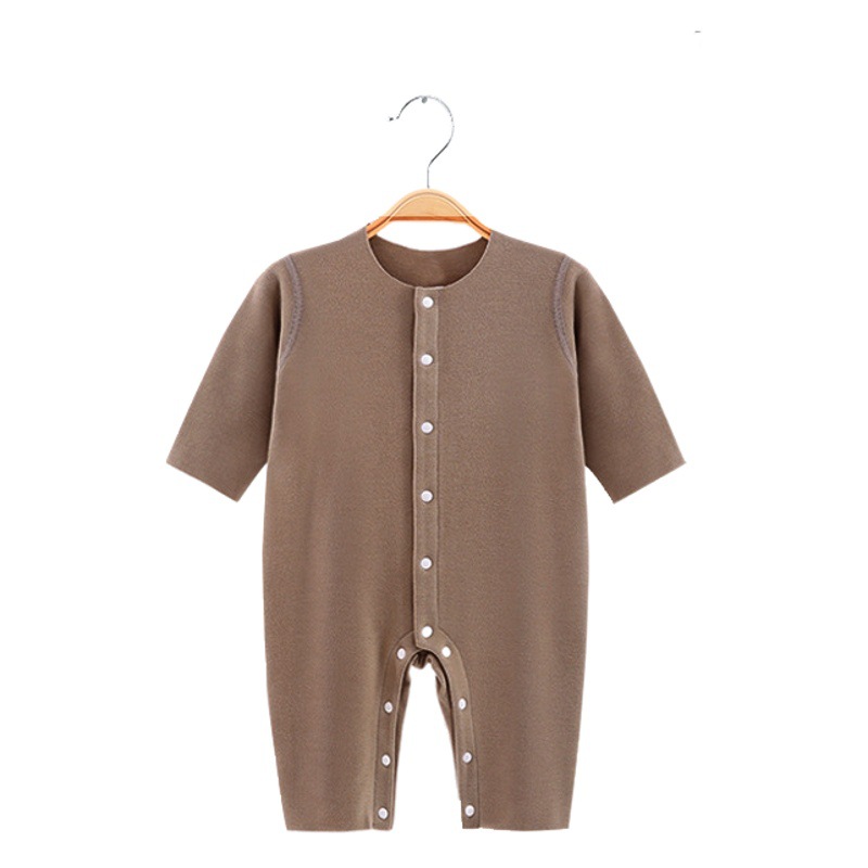 Baby Velvet Jumpsuit Autumn Winter Wear Thermal Underwear Base Newborn Clothes Baby Fever Pajamas