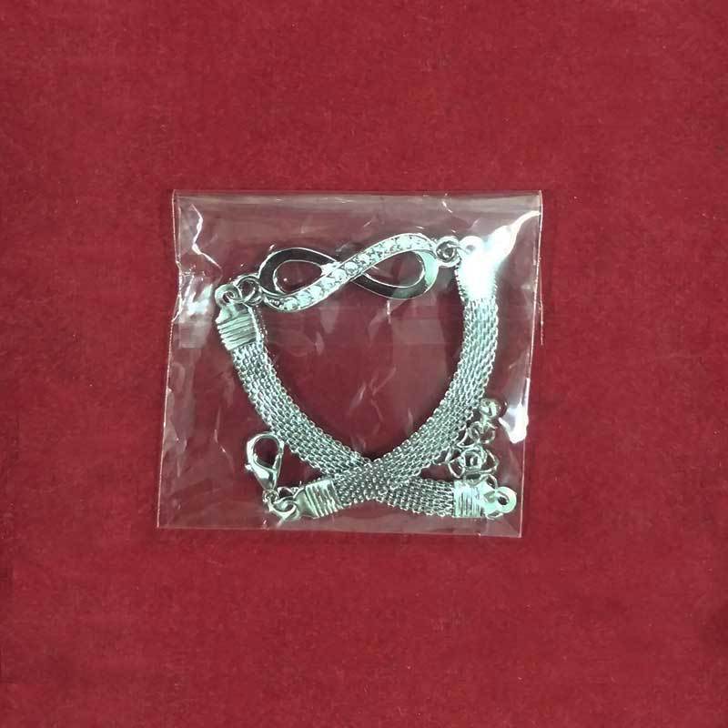 Picture of European and American Hot-selling Infinite Diamond Bracelet Personalized Simple Unisex Universal Internet Celebrity Star Fashion Hand Jewelry
