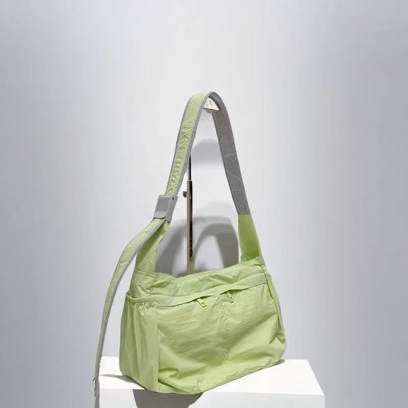 Picture of 2023 Sun Protection Waterproof Lightweight Canvas Bag with Multiple Pockets, Large Capacity, Casual Versatile Shoulder Crossbody Bag for Women, Summer