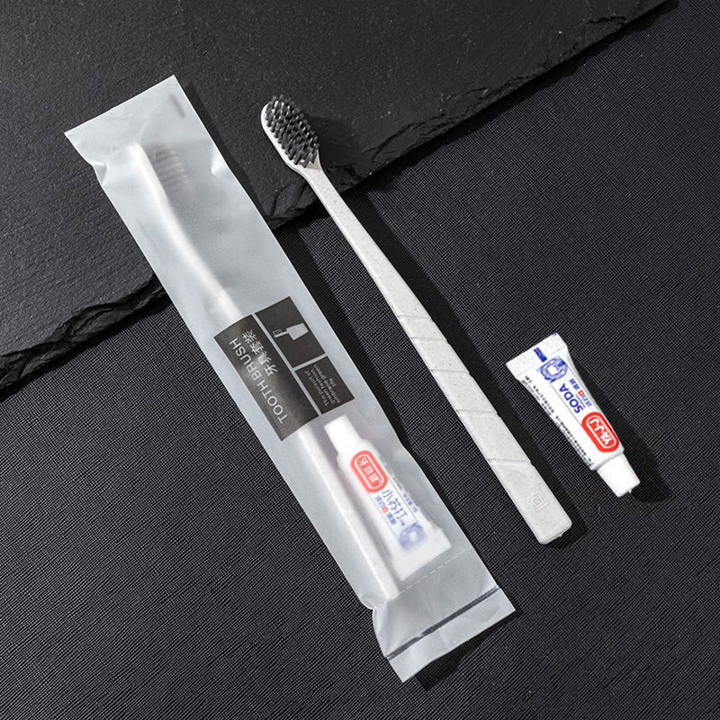 Picture of Hotel Special Hotel Toiletries Set Comb Disposable Toothbrush with Toothpaste Soft Hair Homestay Wholesale Customization
