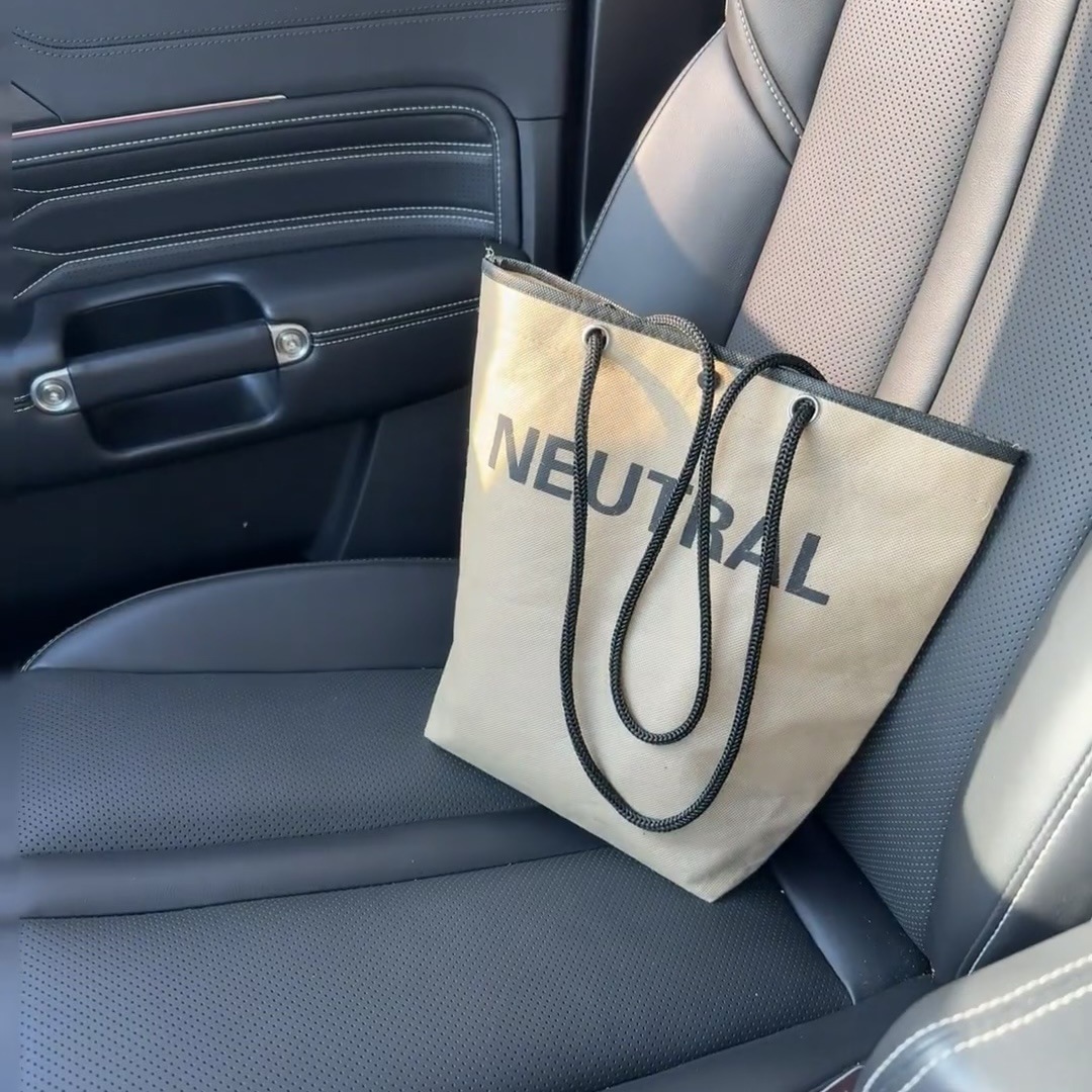Non-Woven Handbag Custom Printed Logo Women's Clothing Store Environmentally Friendly Shopping Snap Drawstring Hidden Buckle Packaging Bag High-End