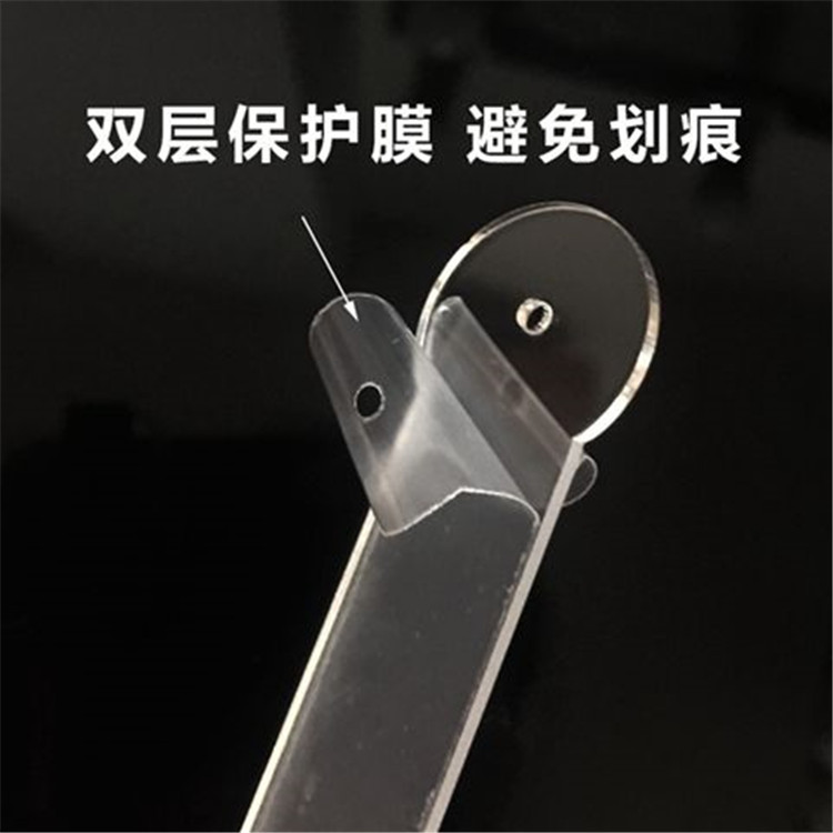 Picture of Transparent Acrylic Board Earrings Earrings Display Bar Stall Jewelry Shop Shake Voice Live Special Wear-free Test Rack