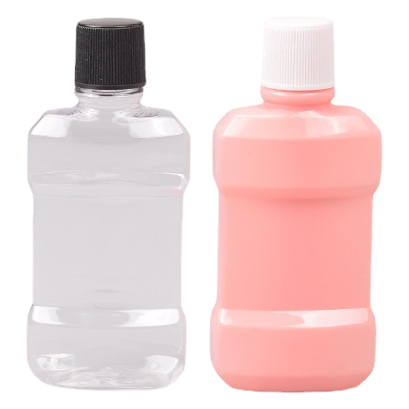 Spot pet mouthwash bottle refreshing water plastic bottle 250ml oral rinse plastic bottle wholesale manufacturers