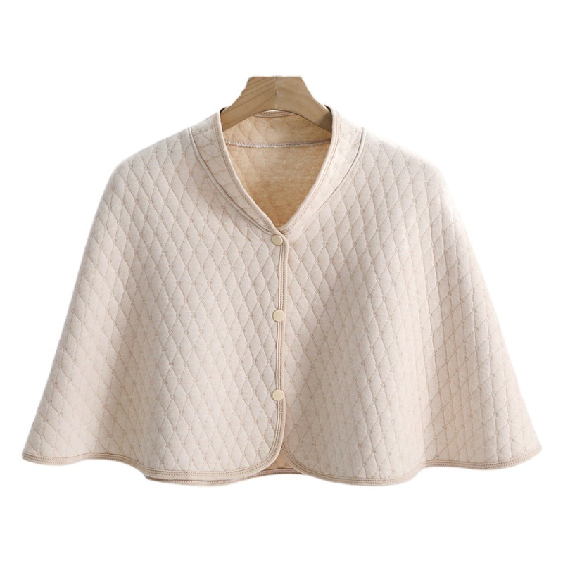 Summer air conditioning room thin month shoulder protection warm waistcoat sleeping cold cotton pregnant women feeding shawl men and women