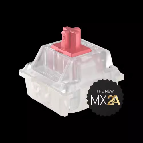 Picture of cherry cherry shaft mechanical keyboard MX2A shaft body switch green tea black silver mute red shaft RGB transparent