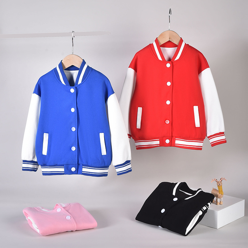 Boys' Baseball Jacket New Korean Style Autumn Clothing for Young Children Loose Casual Jacket Top in Stock Trendy