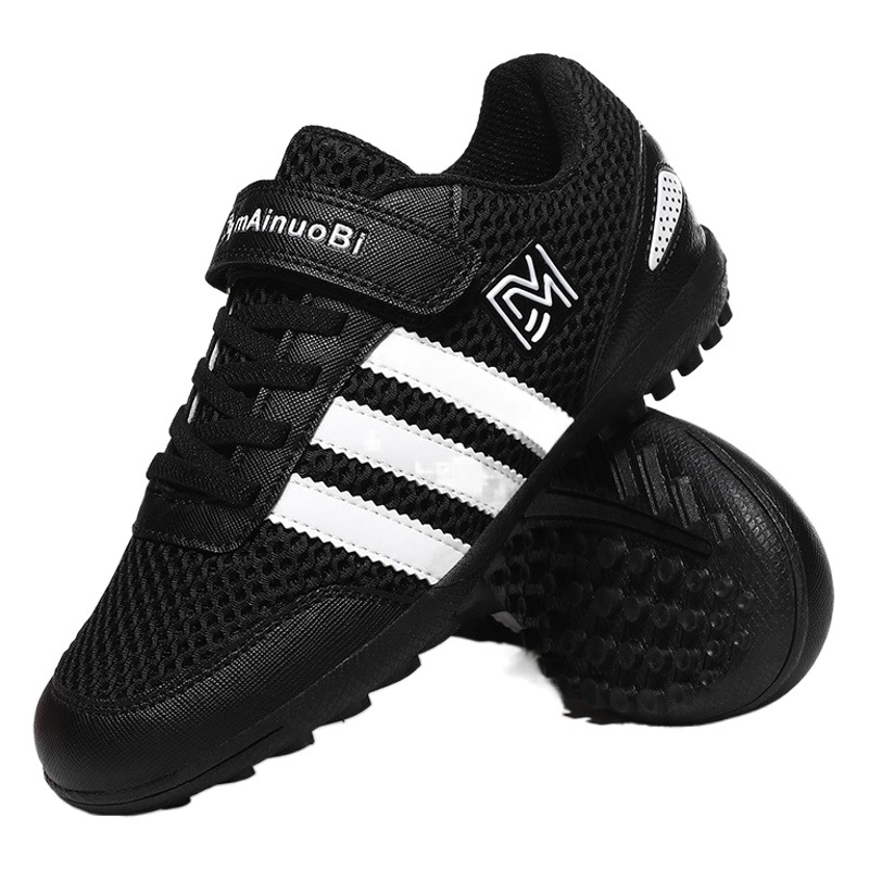 Children's Football Shoes Crushed Nails Football Shoes for Primary and Secondary School Students Competition Training Shoes for Boys and Girls Training Breathable Football Shoes