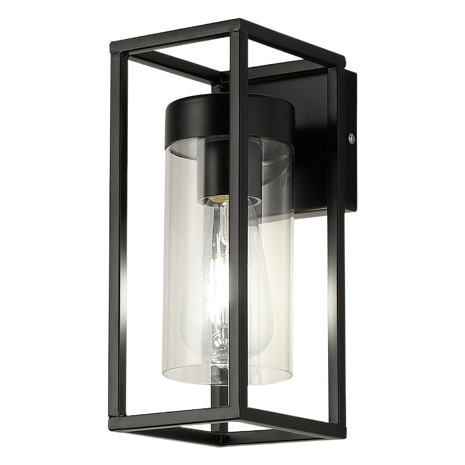 American Country Industrial Retro Iron Glass Box Restaurant Scandinavian Creative Bar Aisle Loft Wall Lamp Simple