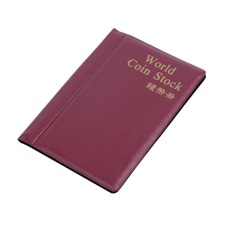 Picture of Wholesale PVC vertical in-line small coin book commemorative coin collection 120 small coin book