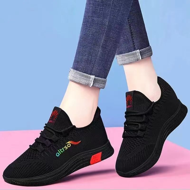 2024 Summer New sneaker Women's Mesh Shoes All-match Mesh Comfortable Soft Sole Lightweight Casual Running Travel Shoes for Women