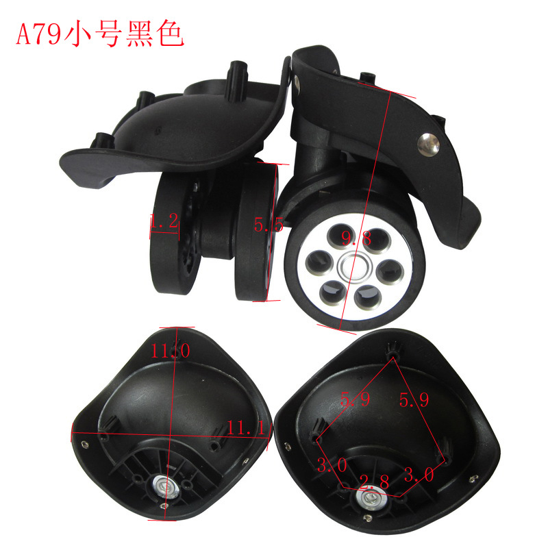 Picture of A generation of all kinds of luggage case wheel accessories luggage accessories universal wheel luggage suitcase wheel accessories