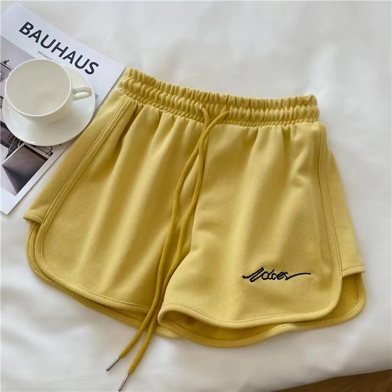 Picture of Women's Sports Shorts 2025 Summer Student Trendy Loose Casual Home Sleep Shorts Wide-Leg Yoga Hot Pants