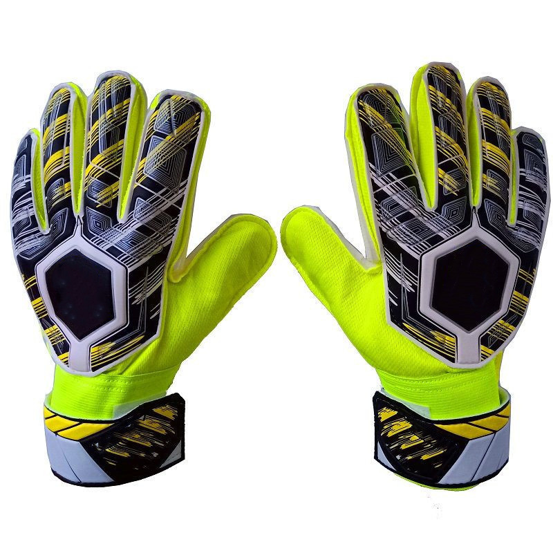 Professional Training Gloves Football Primary and Secondary School Goalkeeper Competition Children's Non-slip Goalkeeper Gloves with Latex Finger Protection