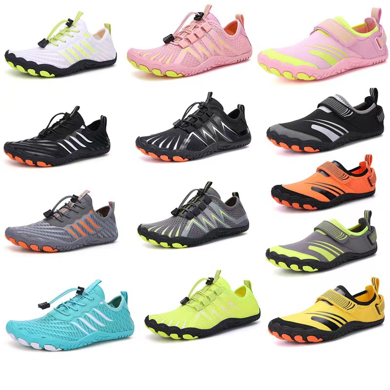 Tracing Shoes Outdoor Hiking Shoes Women's Fitness Running Shoes Foreign Trade Cross-border E-Commerce Men's New Quick-drying Non-slip Wading Shoes