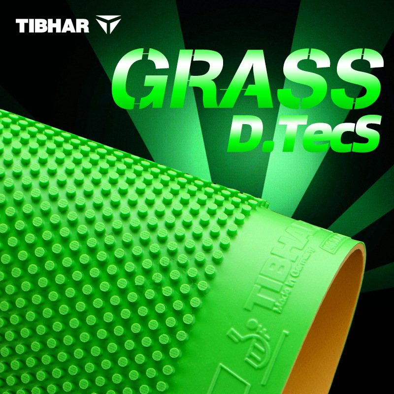 TIBHAR tall and straight GRASS D.TECS grass can attack type German long rubber cover rubber single rubber color
