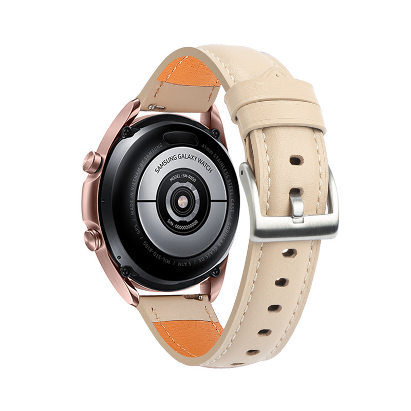 Picture of For Samsung GalaxyWatch 3 Huami GTRS Huawei GT2e Watch 20/22mm Original Leather Strap